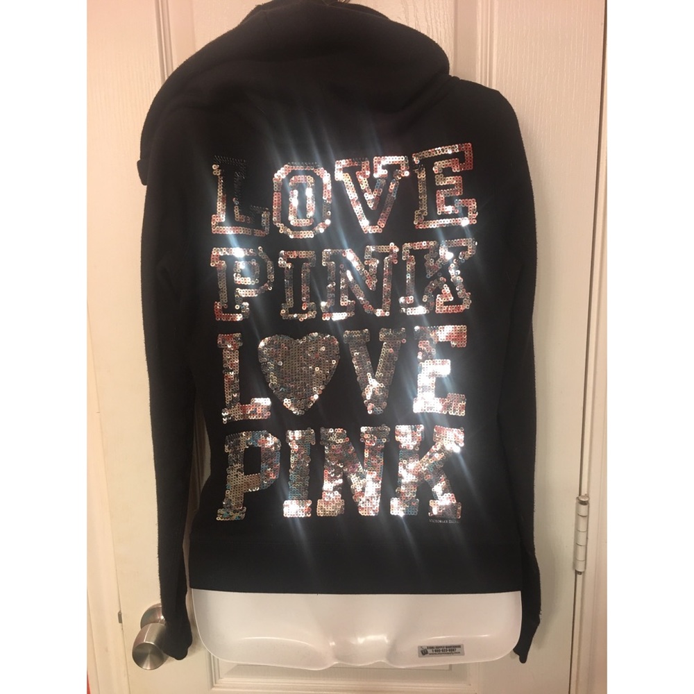 PINK Zip Up Hoodie